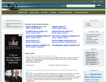 Tablet Screenshot of airboatdirectory.com